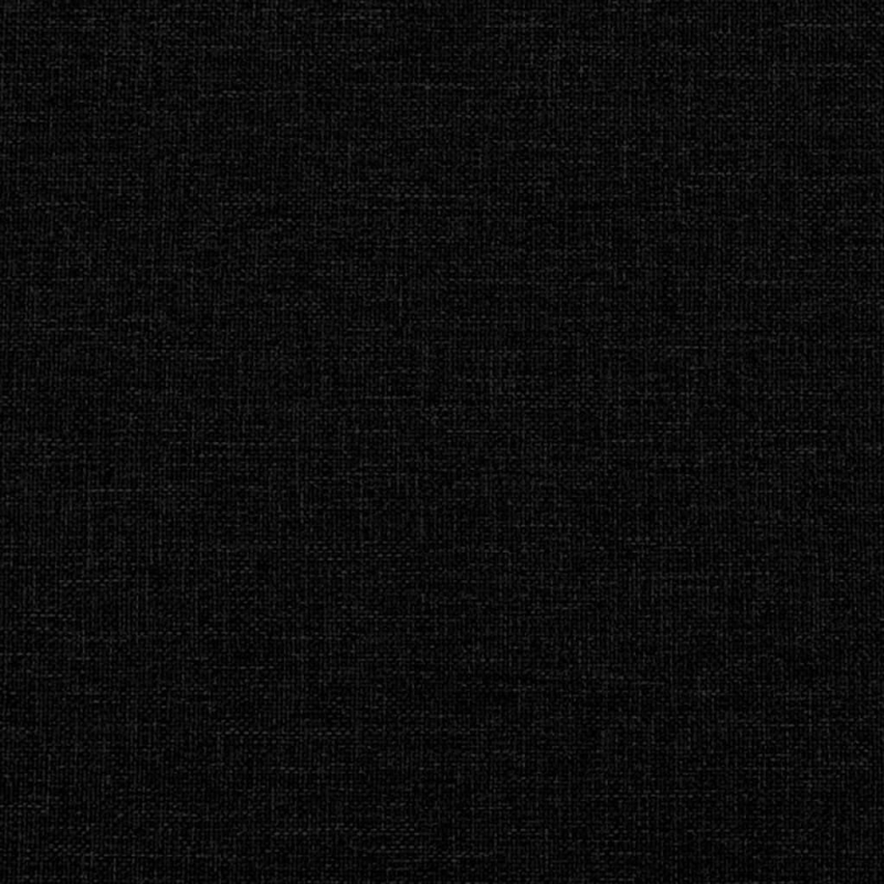 Bett mit Matratze Schwarz 120x200 cm Stoff