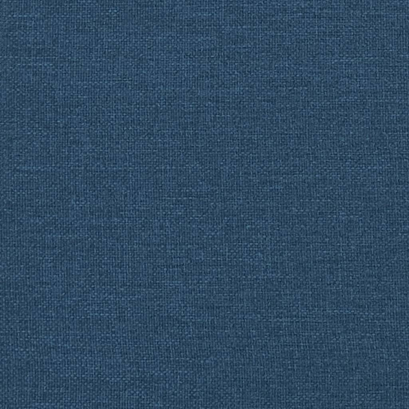 Bett mit Matratze Blau 200x200 cm Stoff