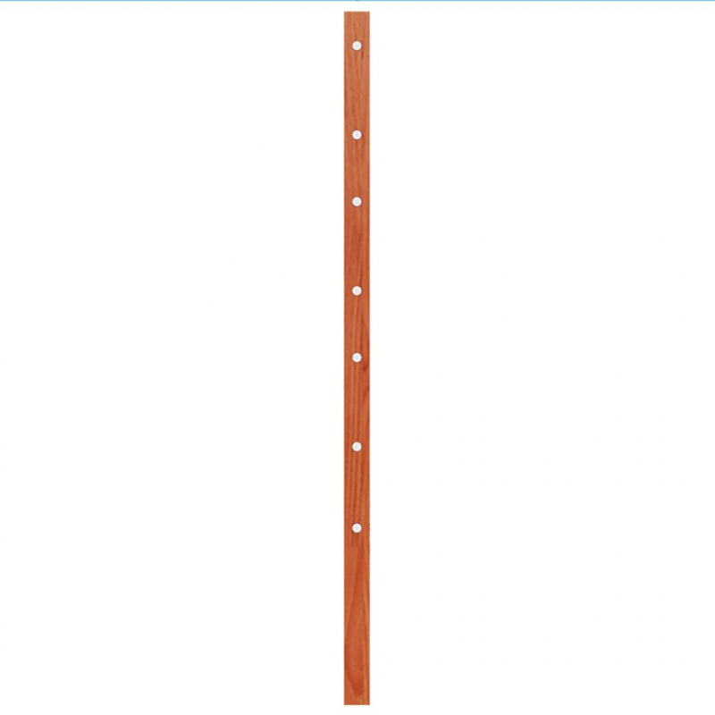 Kopfteil Wachsbraun 100 cm Massivholz Kiefer