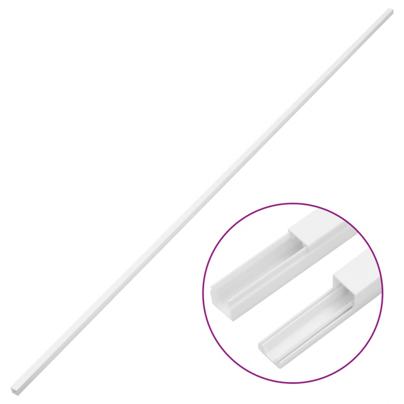 Installationsrohre 20x10 mm 10 m PVC