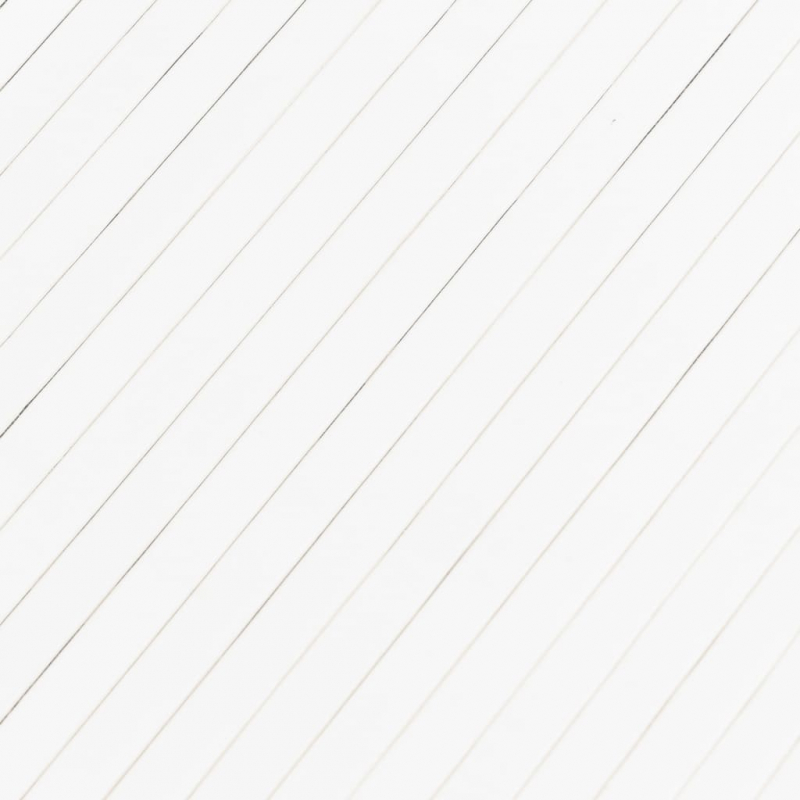 Paravent Weiß 165x400 cm Bambus