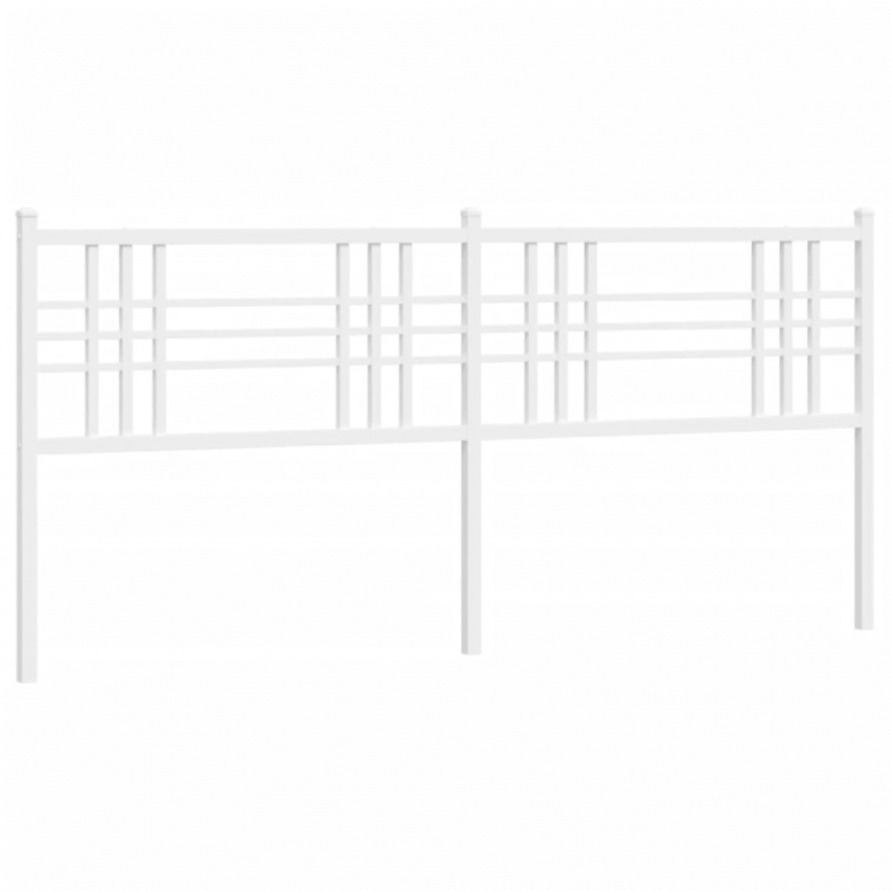 Kopfteil Metall Weiß 180 cm