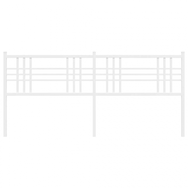 Kopfteil Metall Weiß 180 cm