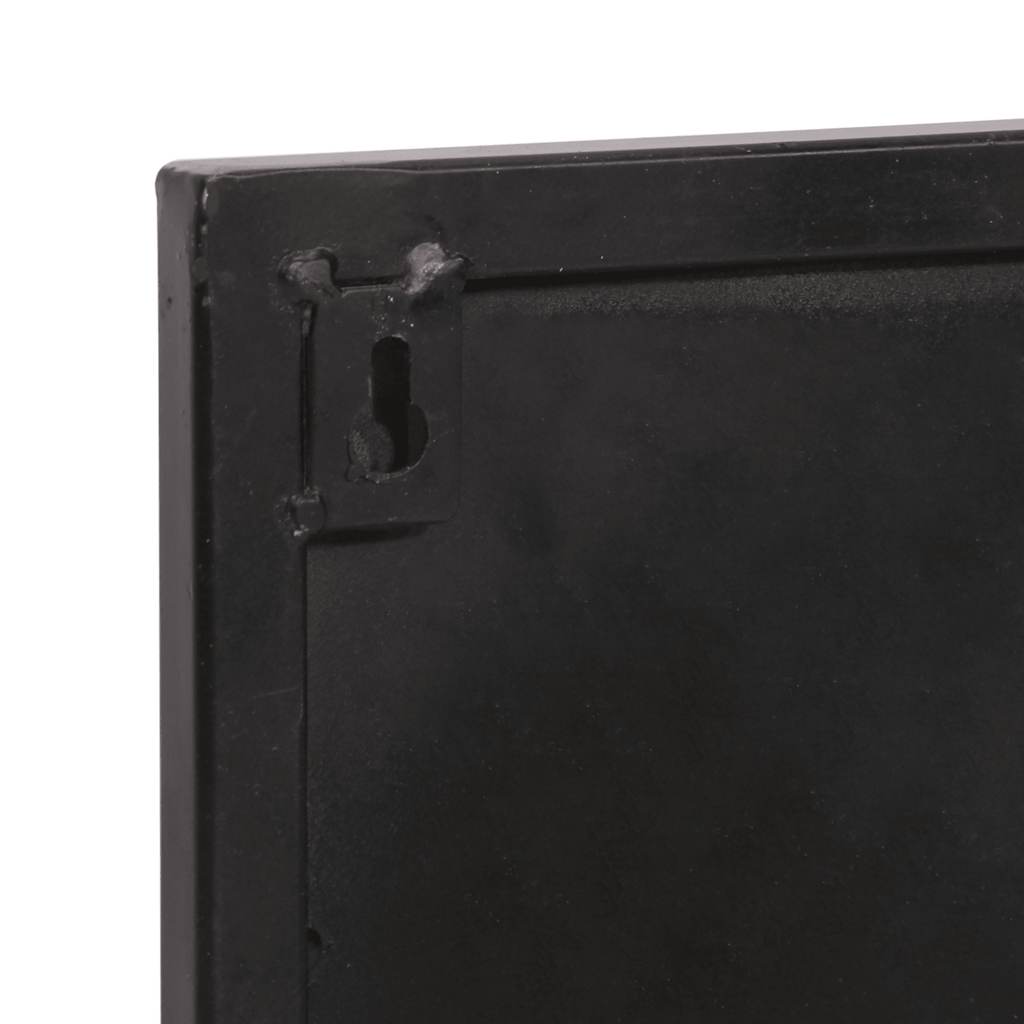 Wandgarderobe 90x11x30 cm Massivholz Mango