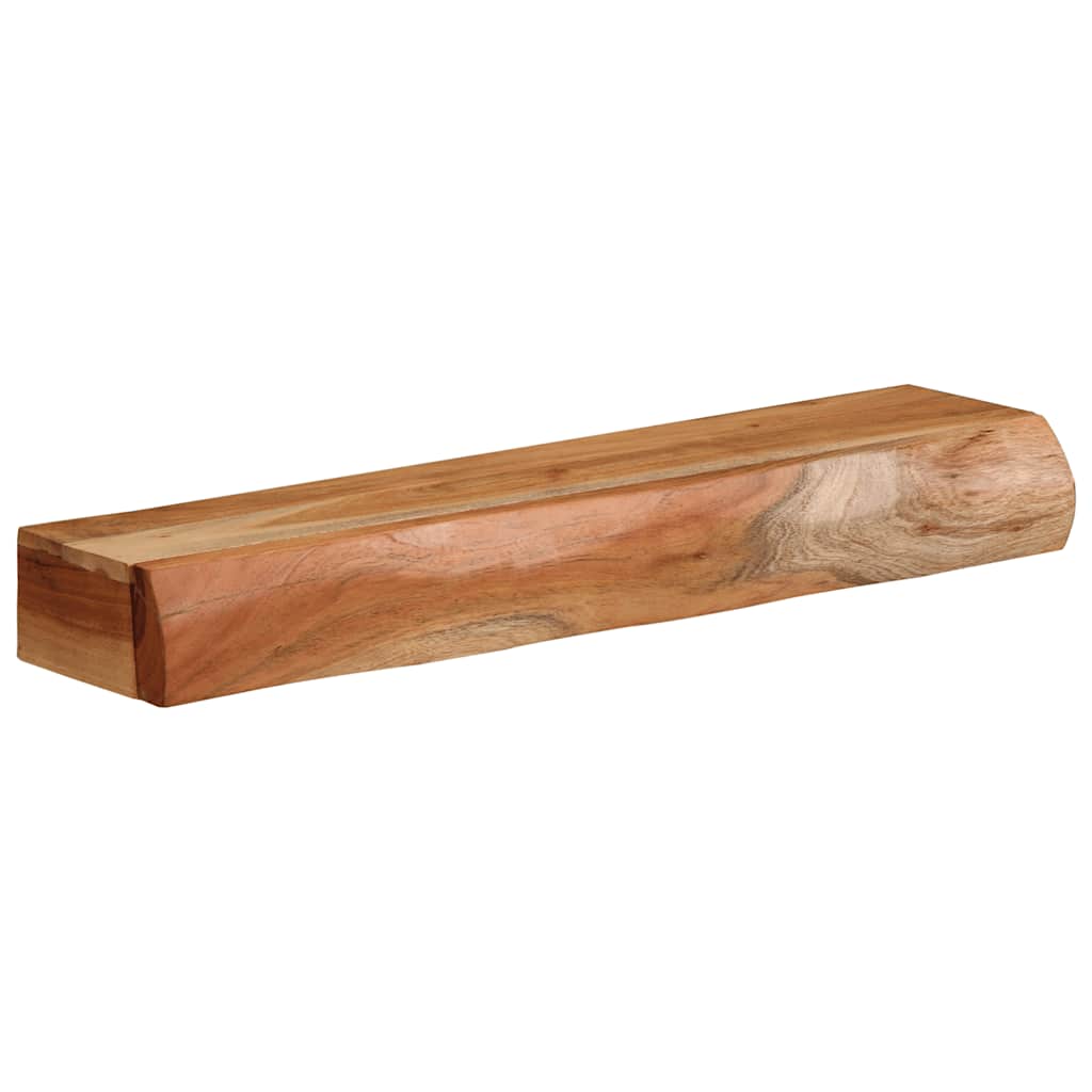 Wandregale 2 Stk. 60x17x8 cm Massivholz Akazie