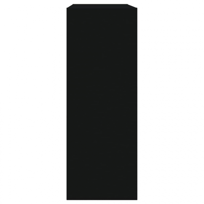 Schuhschrank Schwarz 60x21x57 cm Holzwerkstoff