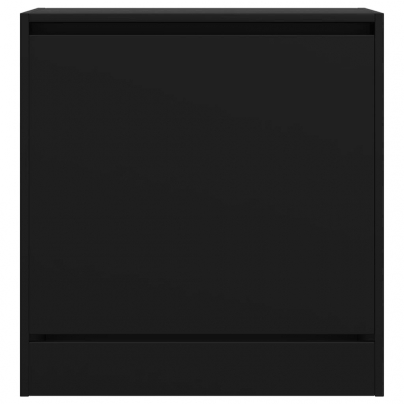 Schuhschrank Schwarz 60x34x63,5 cm Holzwerkstoff