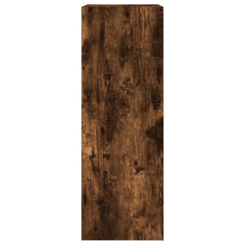 Schuhschrank Räuchereiche 60x34x96,5 cm Holzwerkstoff