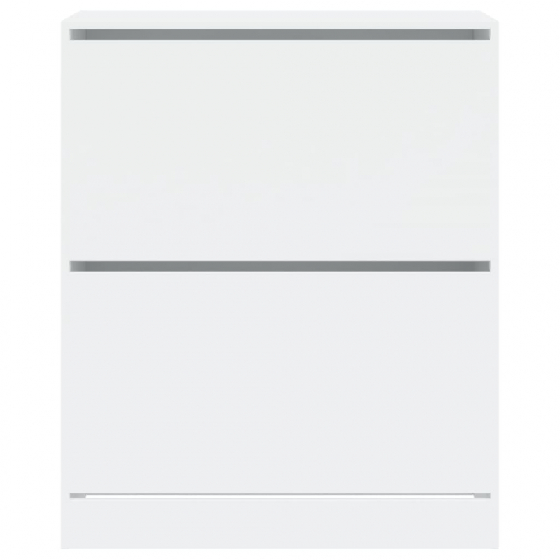 Schuhschrank Weiß 80x34x96,5 cm Holzwerkstoff