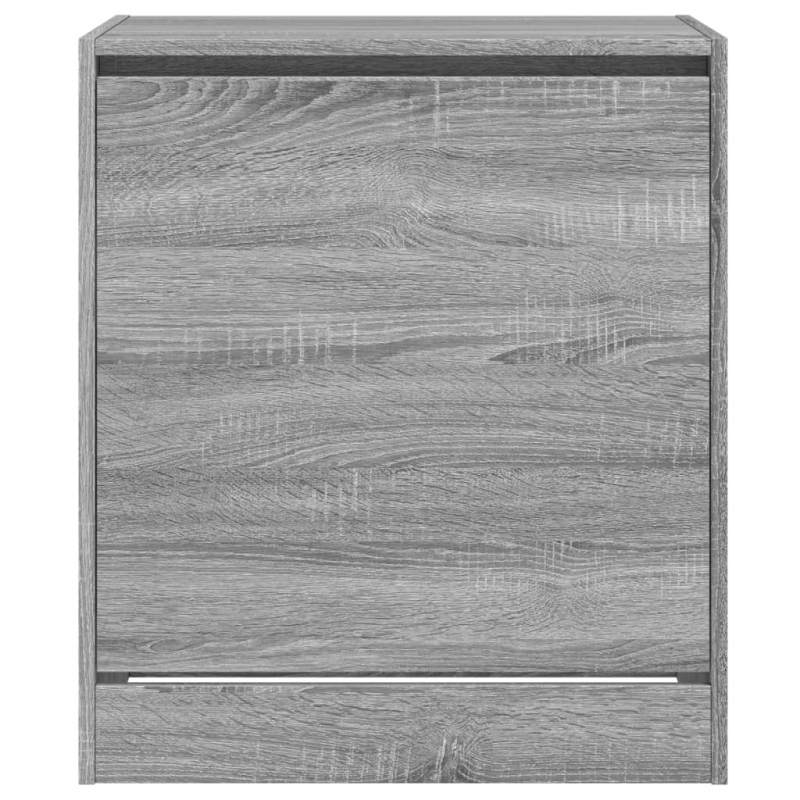 Schuhschrank Grau Sonoma 60x42x69 cm Holzwerkstoff
