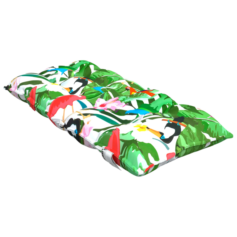 Niedriglehner-Auflagen 2 Stk. Mehrfarbig Oxford-Gewebe