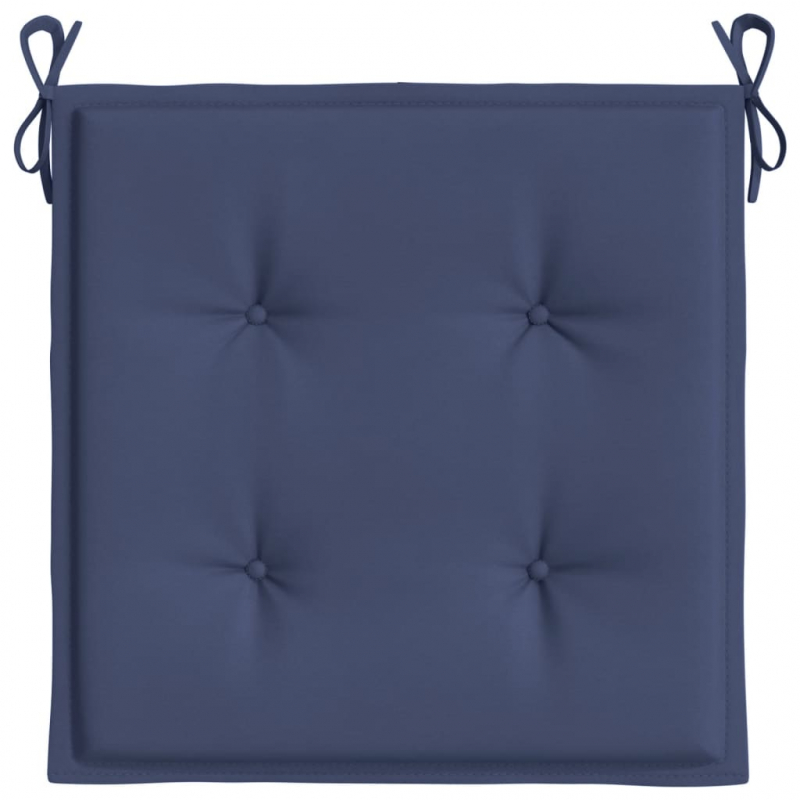 Palettenkissen 2 Stk. Marineblau 40x40x4 cm Oxford-Gewebe