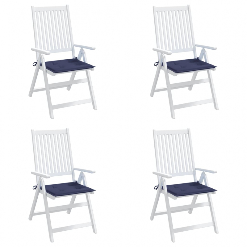 Palettenkissen 4 Stk. Marineblau 50x50x4 cm Oxford-Gewebe