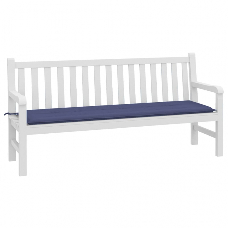 Gartenbank-Auflage Marineblau 180x50x4 cm Oxford-Gewebe