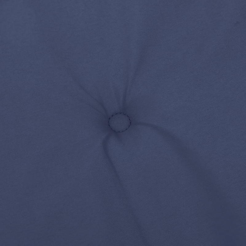 Hochlehner-Auflagen 4 Stk. Marineblau Stoff