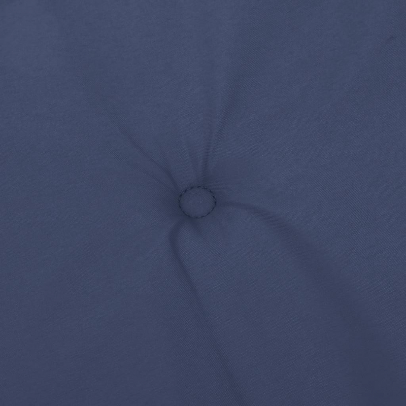 Niedriglehner-Auflagen 6 Stk. Marineblau Stoff