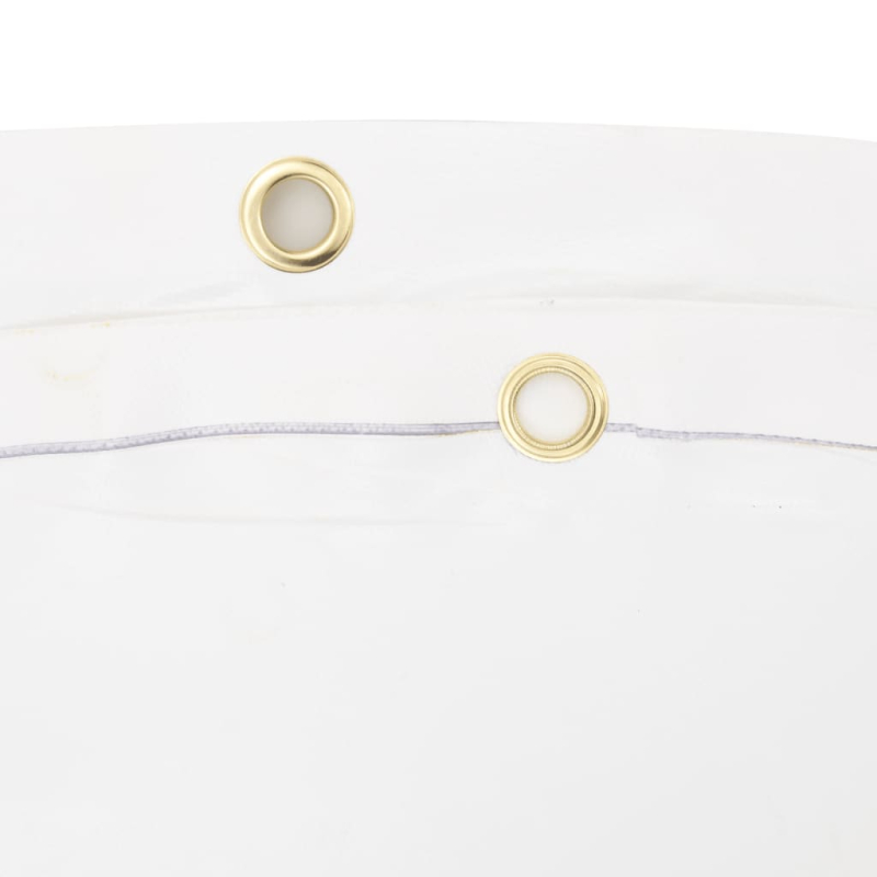 Abdeckplane Weiß 1,5x2,5 m 650 g/m²