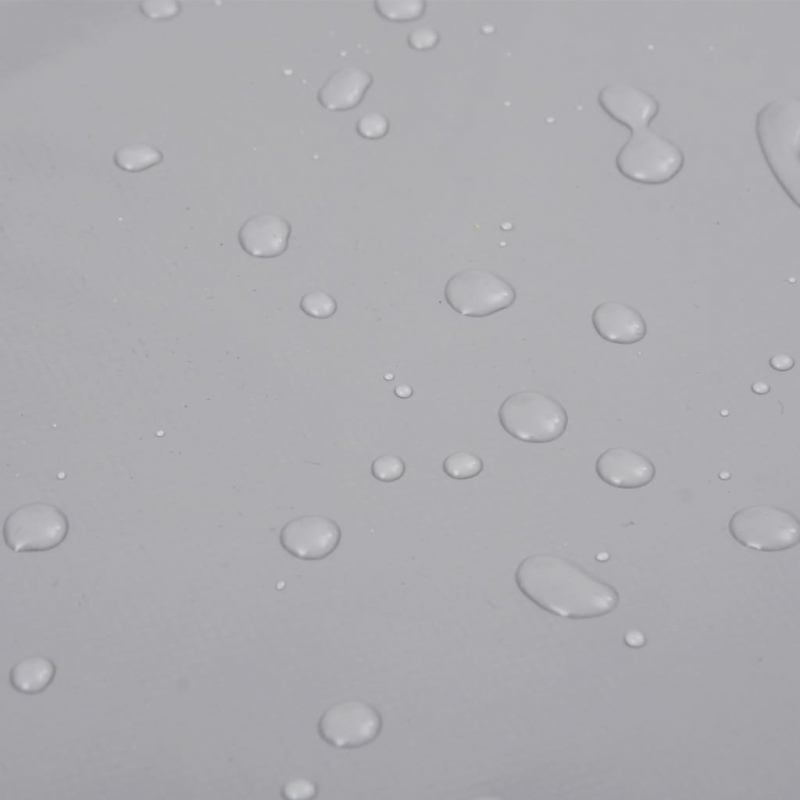 Abdeckplane Grau 4x4 m 650 g/m²