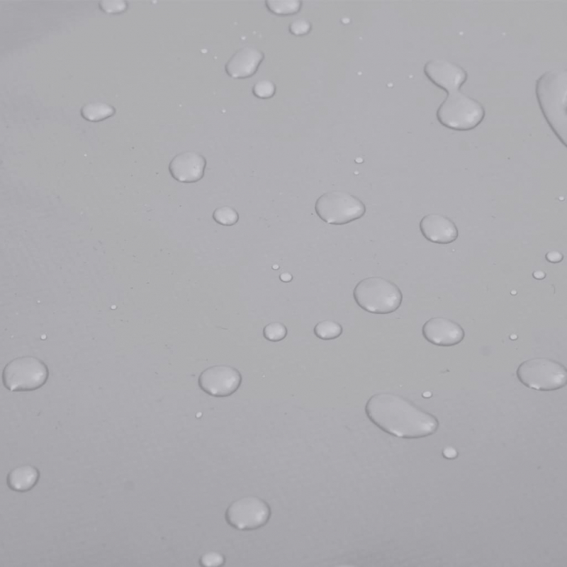 Abdeckplane Grau 4x6 m 650 g/m²