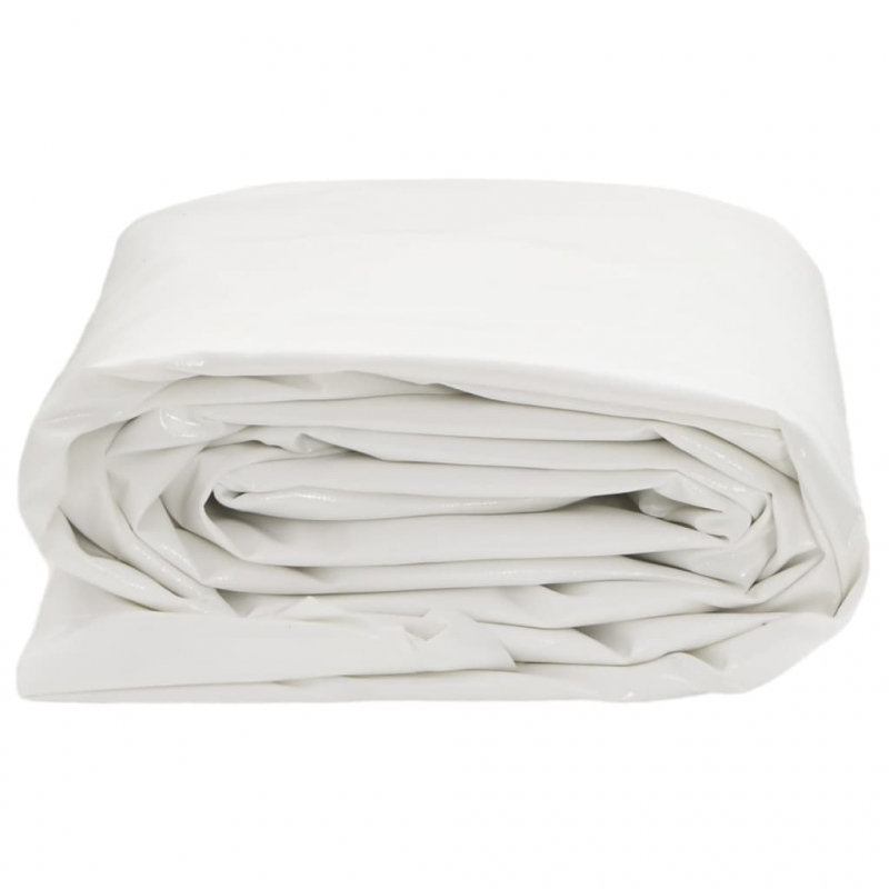 Abdeckplane Weiß 3x6 m 650 g/m²