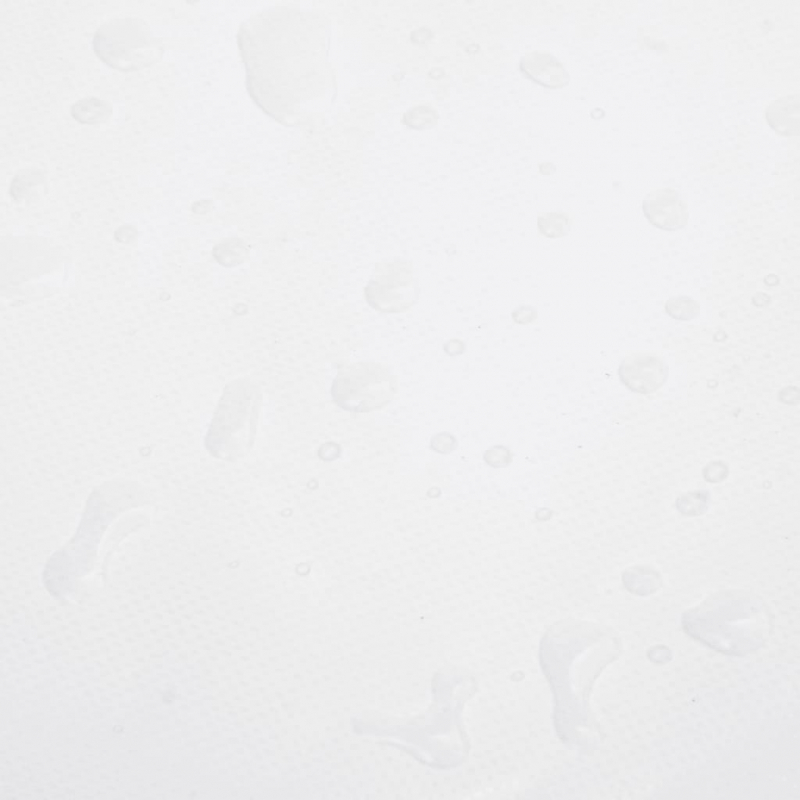 Abdeckplane Weiß 1,5x2,5 m 650 g/m²