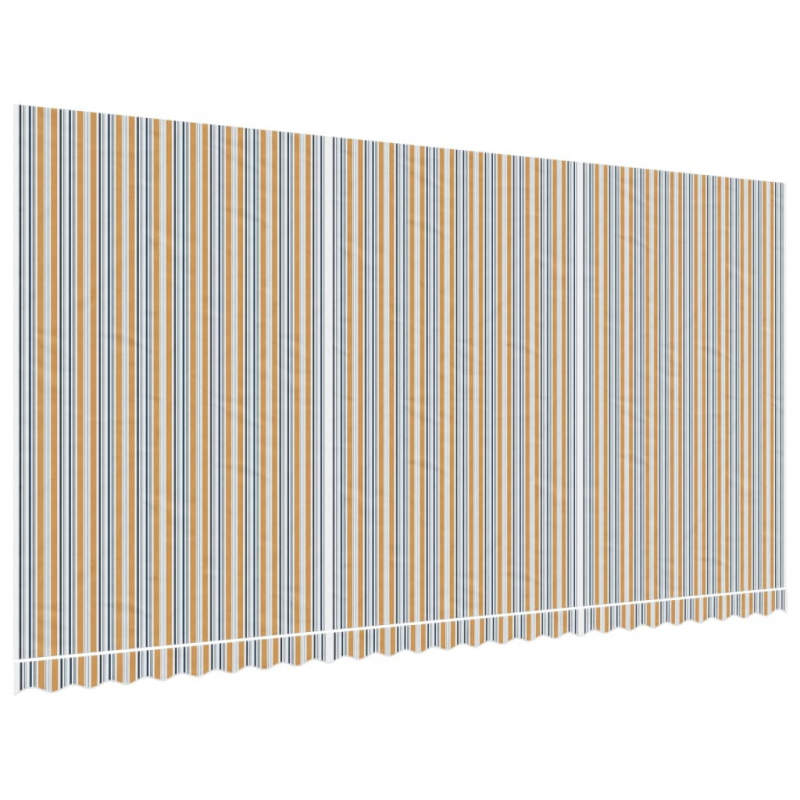 Markisenbespannung Mehrfarbig Gestreift 6x3 m