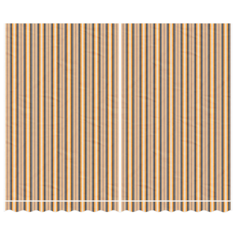 Markisenbespannung Mehrfarbig Gestreift 4x3 m