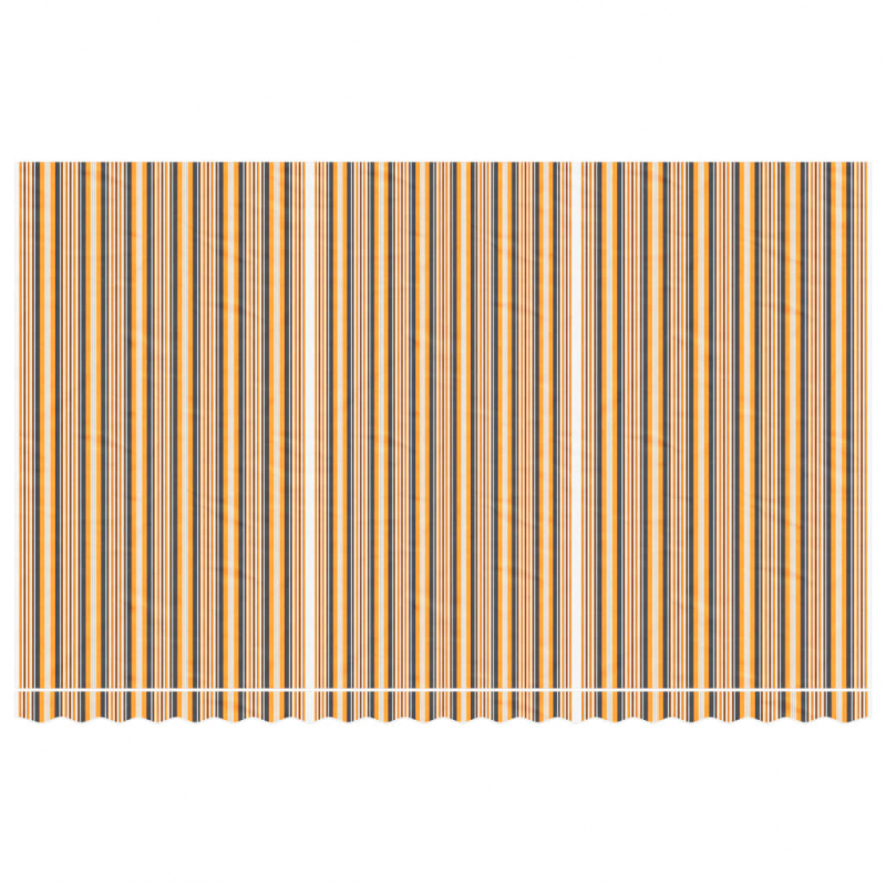 Markisenbespannung Mehrfarbig Gestreift 5x3 m