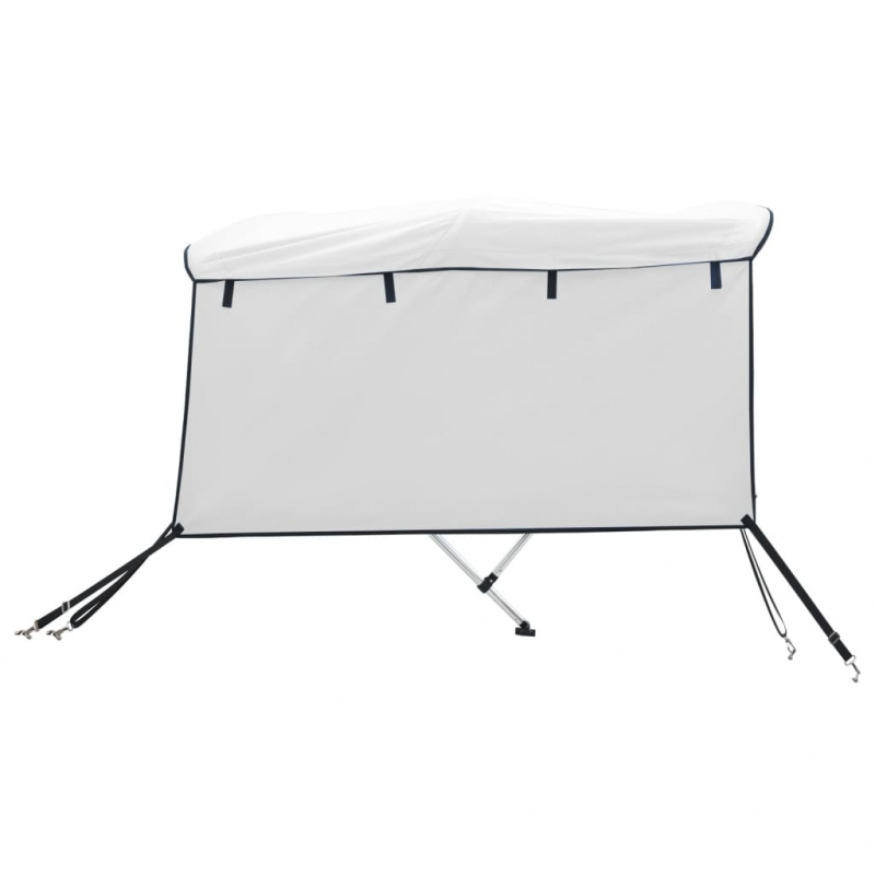 4-Bow Bimini-Top mit Seitenteilen 243x(200-213)x137 cm