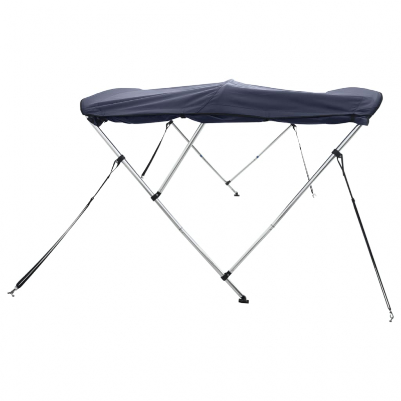4-Bow Bimini-Top mit Seitenteilen 243x(230-244)x137 cm