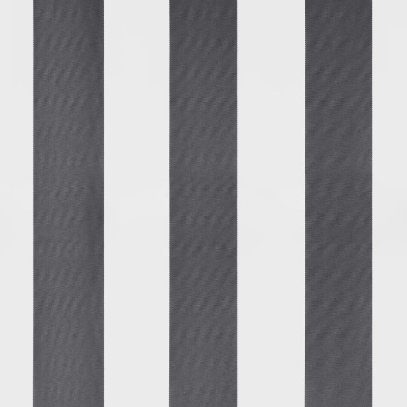 Markise Manuell mit LED Anthrazit & Weiß 400x350 cm