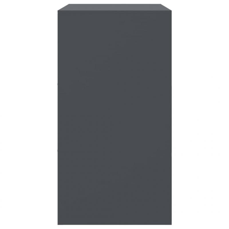 Sideboard Anthrazit 67x39x73 cm Stahl