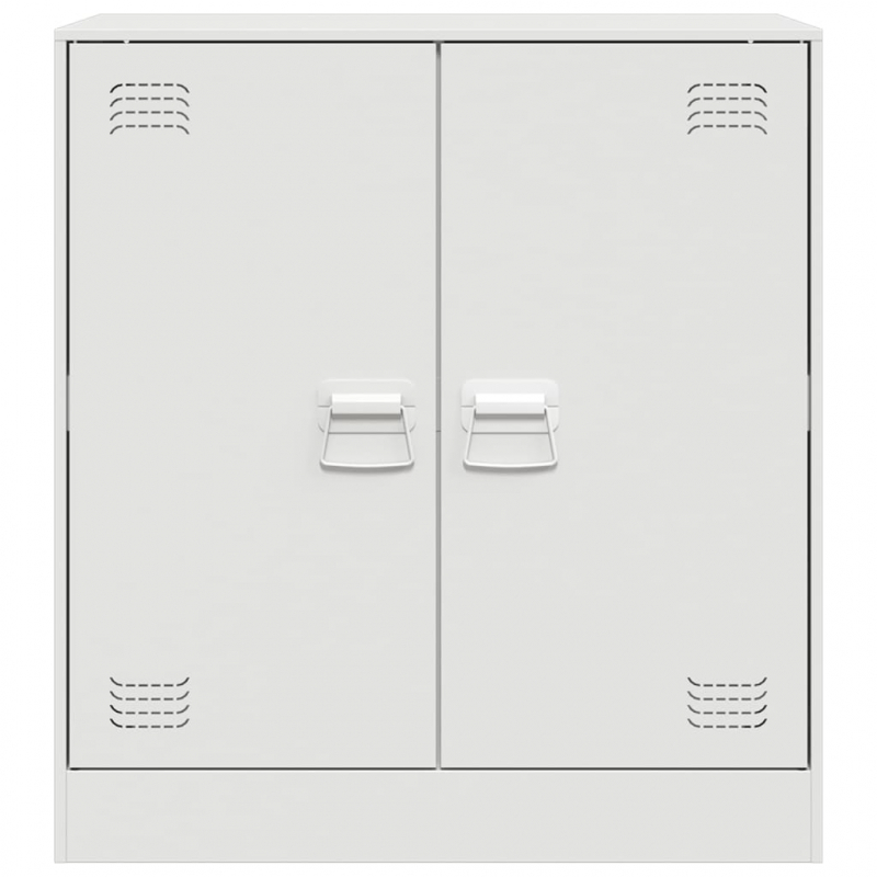 Sideboard Weiß 67x39x73 cm Stahl