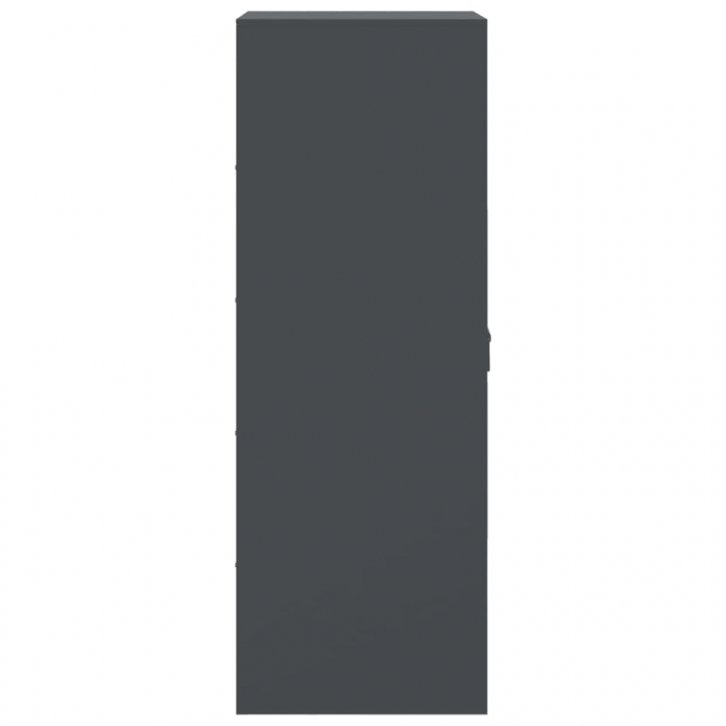 Sideboard Anthrazit 34,5x39x107 cm Stahl