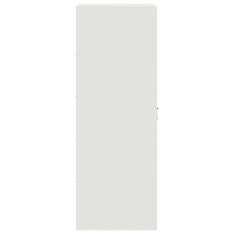 Sideboard Weiß 34,5x39x107 cm Stahl