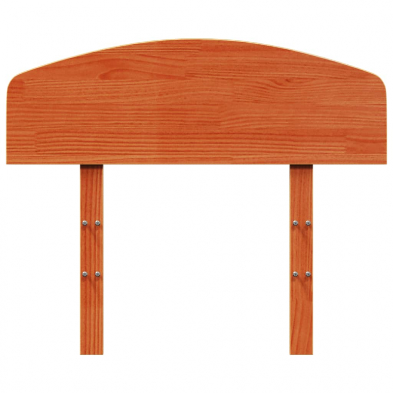 Kopfteil Wachsbraun 100 cm Massivholz Kiefer