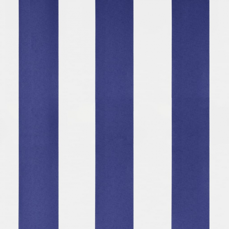 Freistehende Markise Blau und Weiß 500x300 cm Stoff und Stahl