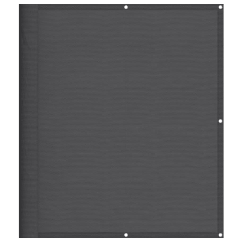 Balkon-Sichtschutz Anthrazit 120x700 cm 100 % Polyester-Oxford