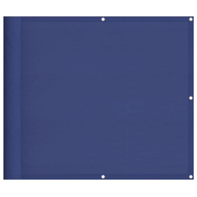 Balkon-Sichtschutz Blau 90x800 cm 100 % Polyester-Oxford