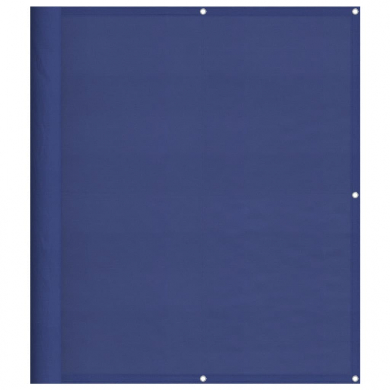 Balkon-Sichtschutz Blau 120x700 cm 100 % Polyester-Oxford