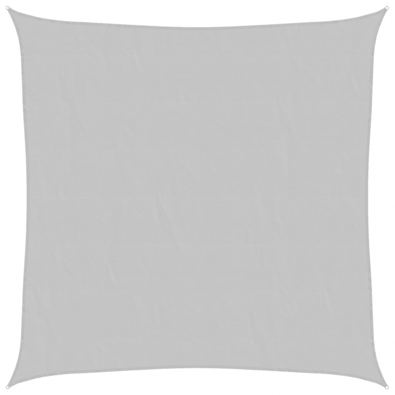 Sonnensegel Hellgrau 3x3 m 100% Polyester Oxford