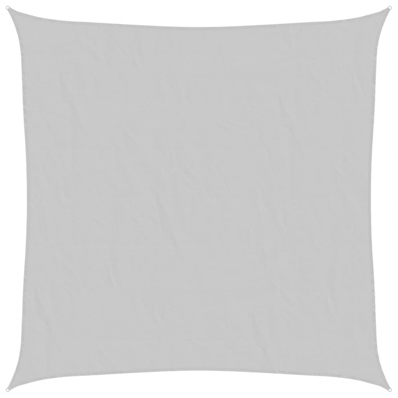 Sonnensegel Hellgrau 7x7 m 100% Polyester Oxford