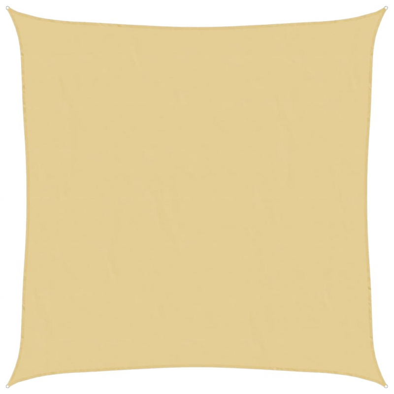 Sonnensegel Sandfarbe 7x7 m 100% Polyester Oxford