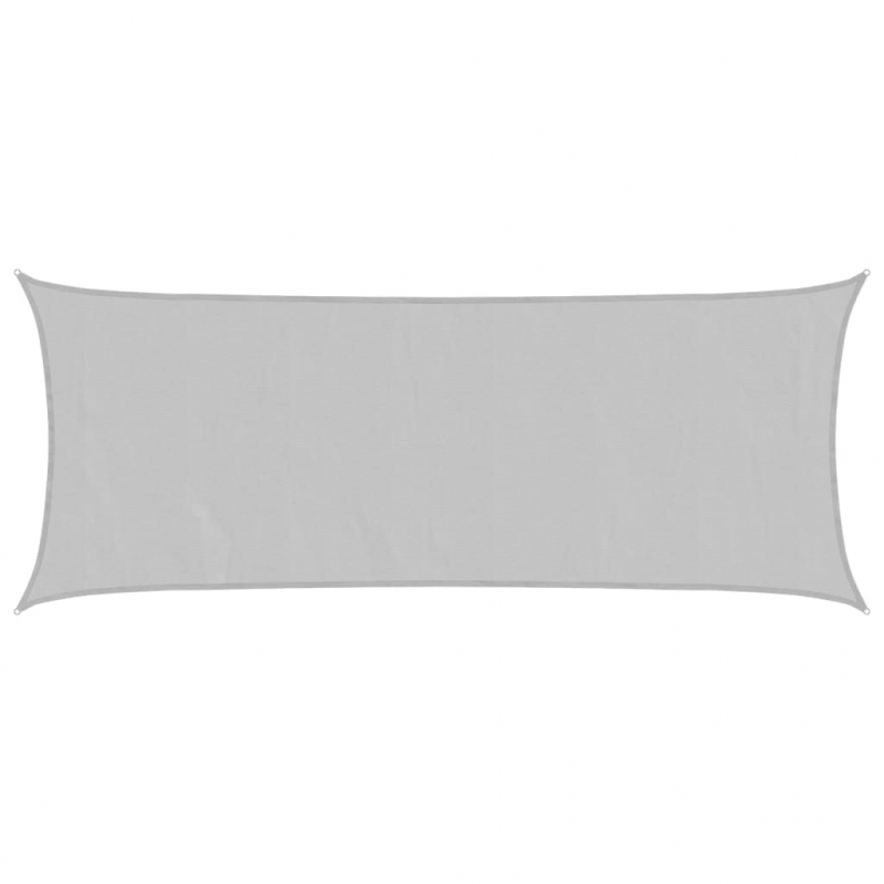 Sonnensegel Hellgrau 4,5x2 m 100% Polyester Oxford
