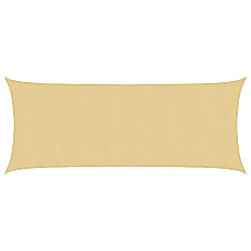 Sonnensegel Sandfarbe 4,5x2 m 100% Polyester Oxford