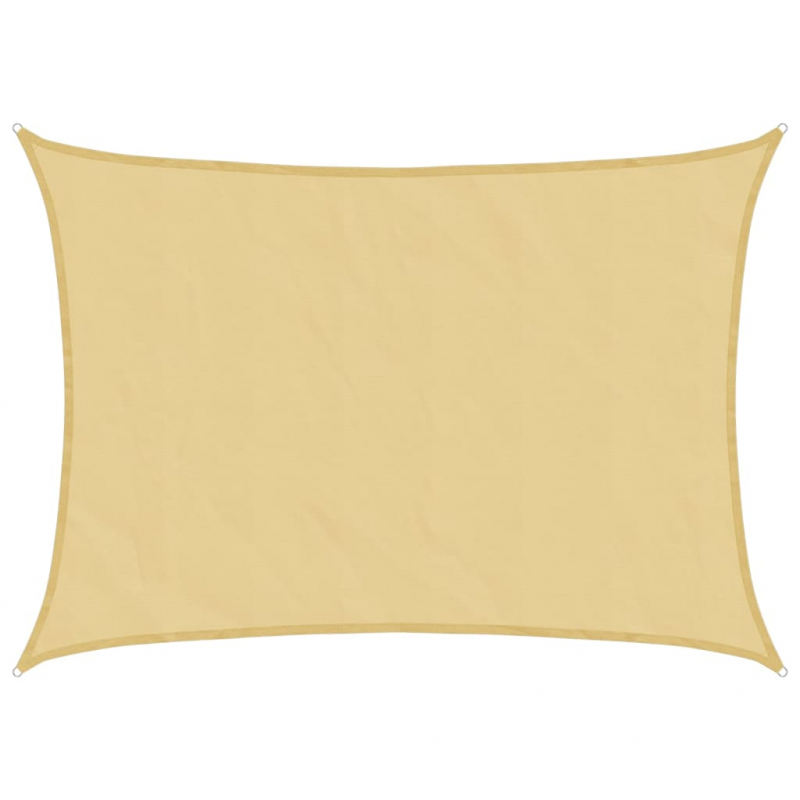 Sonnensegel Sandfarbe 7x5 m 100% Polyester Oxford
