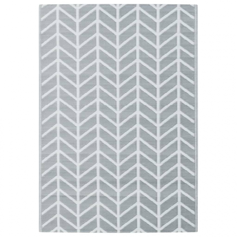 Outdoor-Teppich ARAKIL Grau 160x230 cm PP