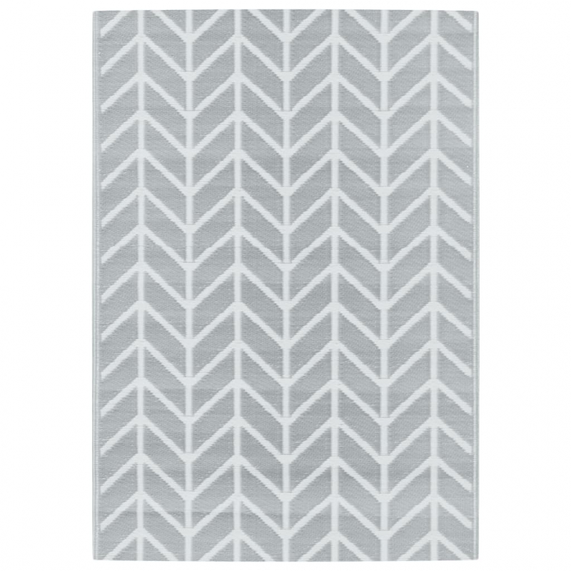 Outdoor-Teppich ARAKIL Grau 140x200 cm PP