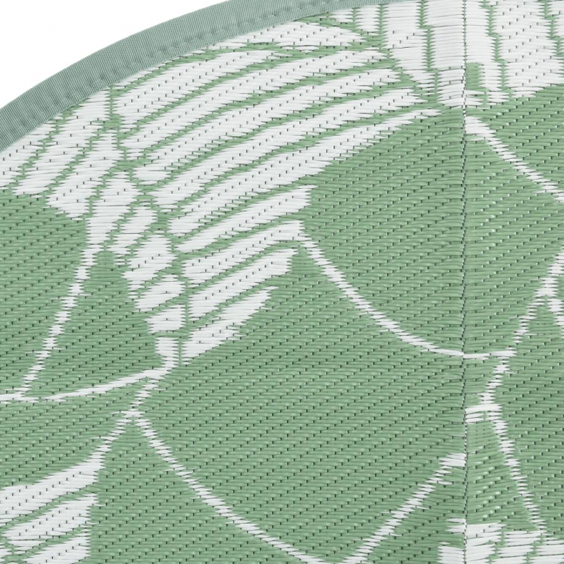 Outdoor-Teppich ARAKIL Grün Ø120 cm PP