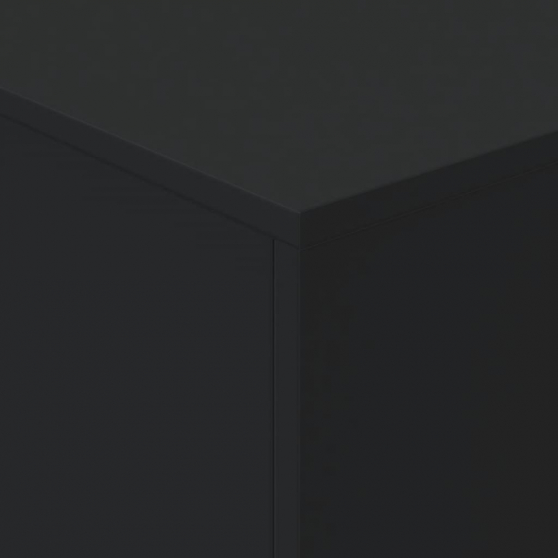 Couchtisch mit LED-Leuchten Schwarz 90x50x40 cm